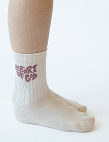  Heart of God Socks: Large