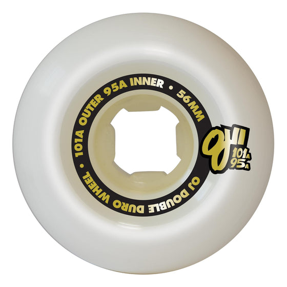 Kieran Woolley Roo Double Duro 56mm 101a/95a OJ Wheels Gold/White