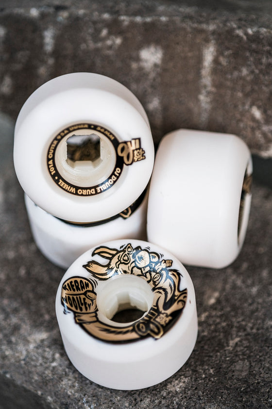 Kieran Woolley Roo Double Duro 56mm 101a/95a OJ Wheels Gold/White