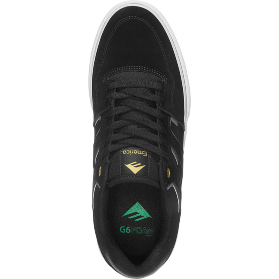 Tilt G6 Vulc Black/White/Gold Emerica Footwear