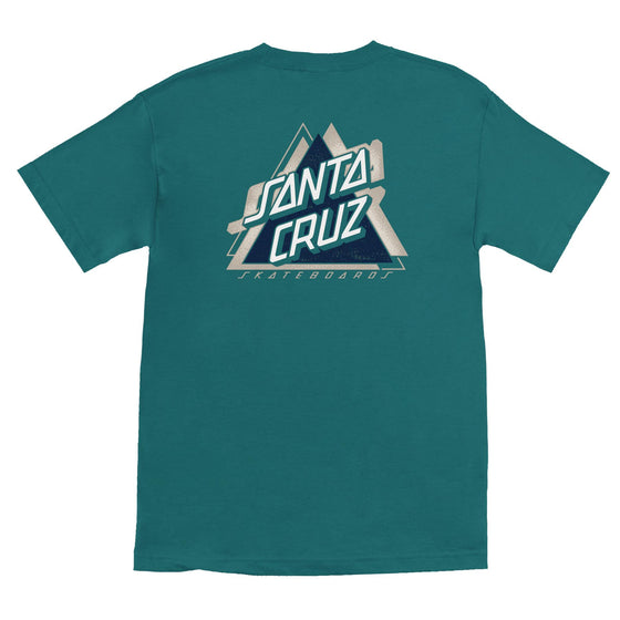 Split Not A Dot Santa Cruz Heavyweight S/S Shirt Teal