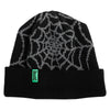 Web Long Shoreman Creature Beanie Black