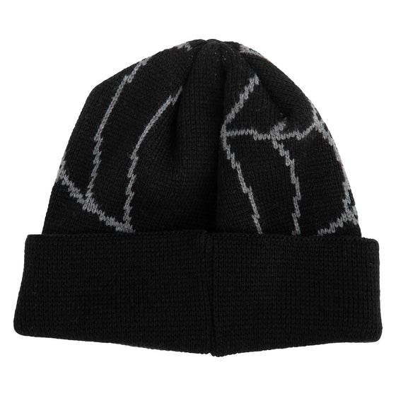 Web Long Shoreman Creature Beanie Black