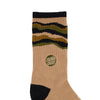 Landscape Taupe Women's Santa Cruz Crew Socks