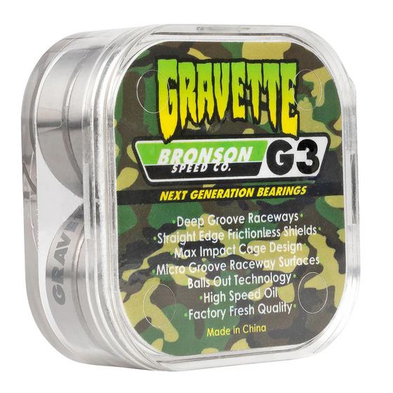 David Gravette G3 Bronson Bearings