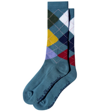  Argyle Frog Skateboards Socks Teal