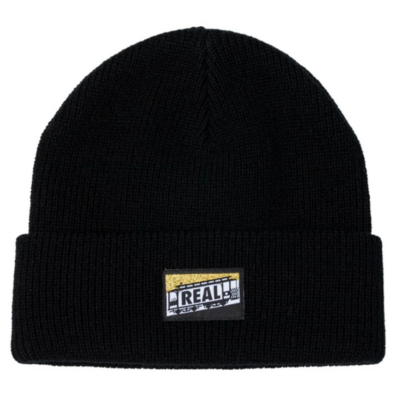 Tough Threads Real Beanie Black