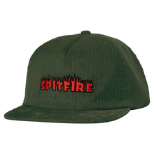  Script Spitfire Snapback Hat Green