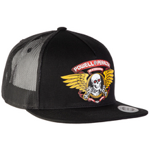  Winged Ripper Powell Trucker Hat Black