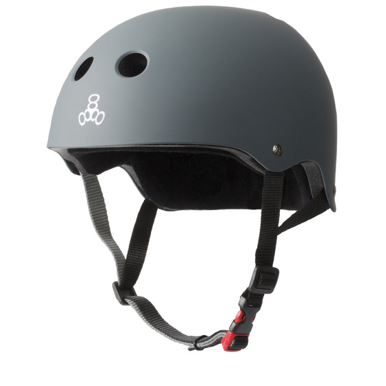 Carbon Matte Sweatsaver Triple 8 Helmet S