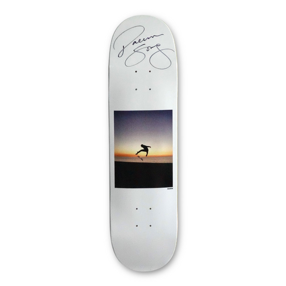 SIGNED Song New Year's Dae Thank You Skateboards Deck 8.25