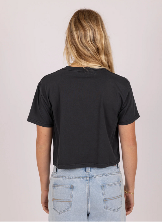 Rider Relaxed Fit Cropted Tee