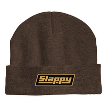  OG Logo Slappy Roll Up Beanie Brown