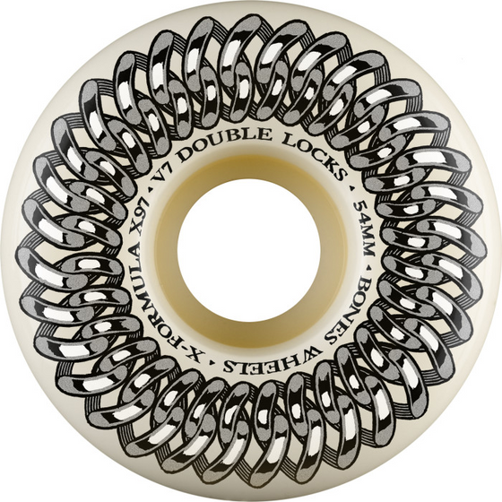 Double Locks 54mm 97A V7 X-Formula Bones Wheels