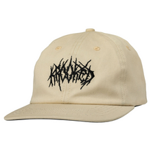  Necro Script Krooked Strapback Hat Off White