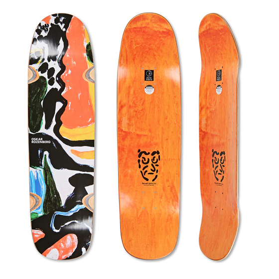 Oskar Rozenberg Facescape w/ Wheel Wells Polar Deck 8.25