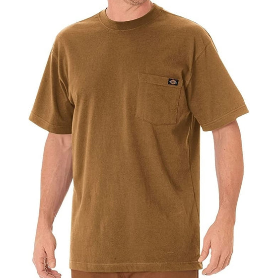 Heavyweight Dickies Skateboarding S/S Pocket Tee Brown Duck